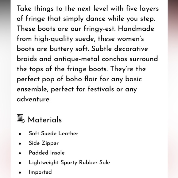 5-Layer Fringe Minnetonka Boots - Picture 5 of 7